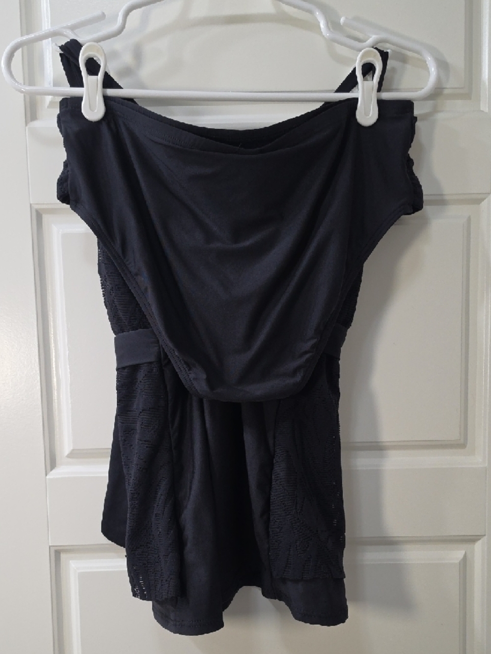 Alex Marie Black Tankini Set Size 8 Top, Size 10 Bottoms - Picture 5 of 10